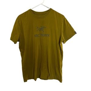 Arc'teryx Mustard Yellow Graphic Tee